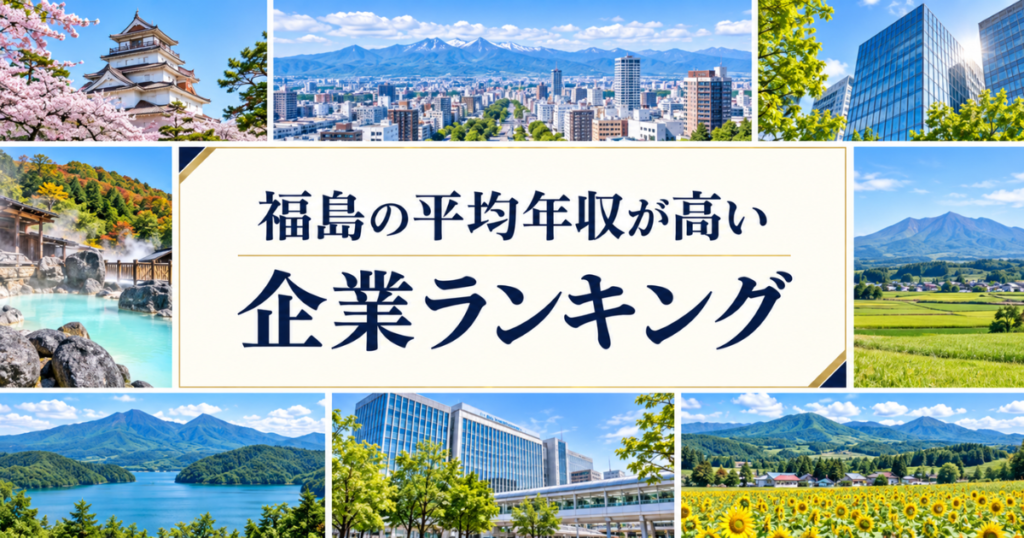 福島県 平均年収ランキング