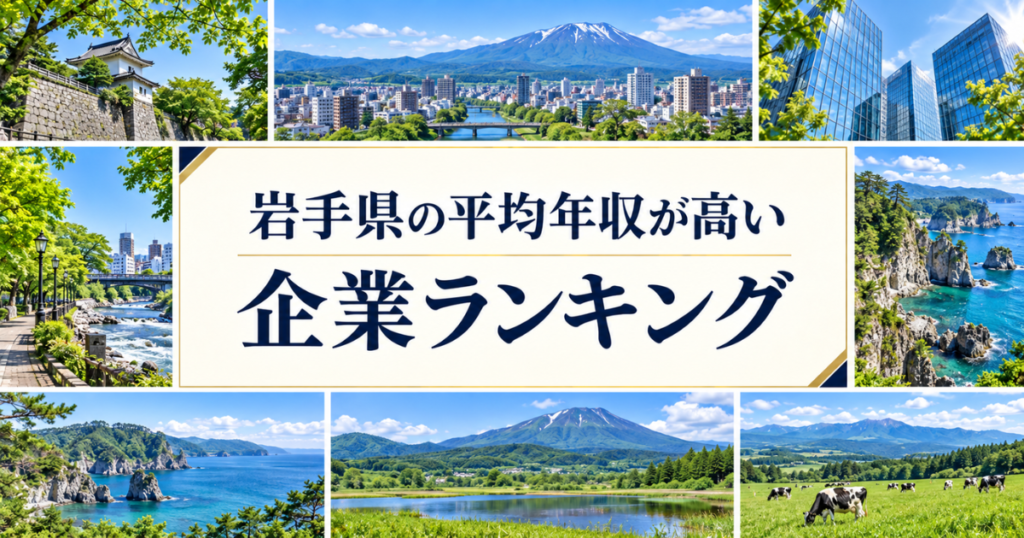 岩手県 平均年収ランキング